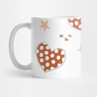 Heart Pattern Mug